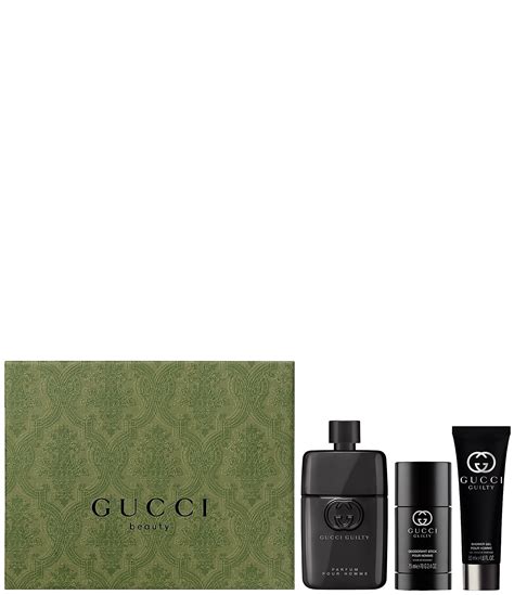 gucci guilty gift set for men|gucci guilty pour homme set.